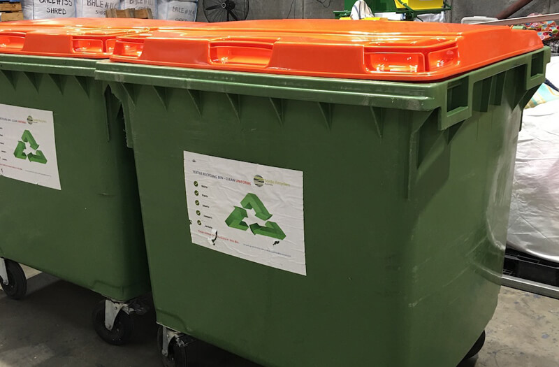 Textile Recyclers Australia-Local government recycling bins